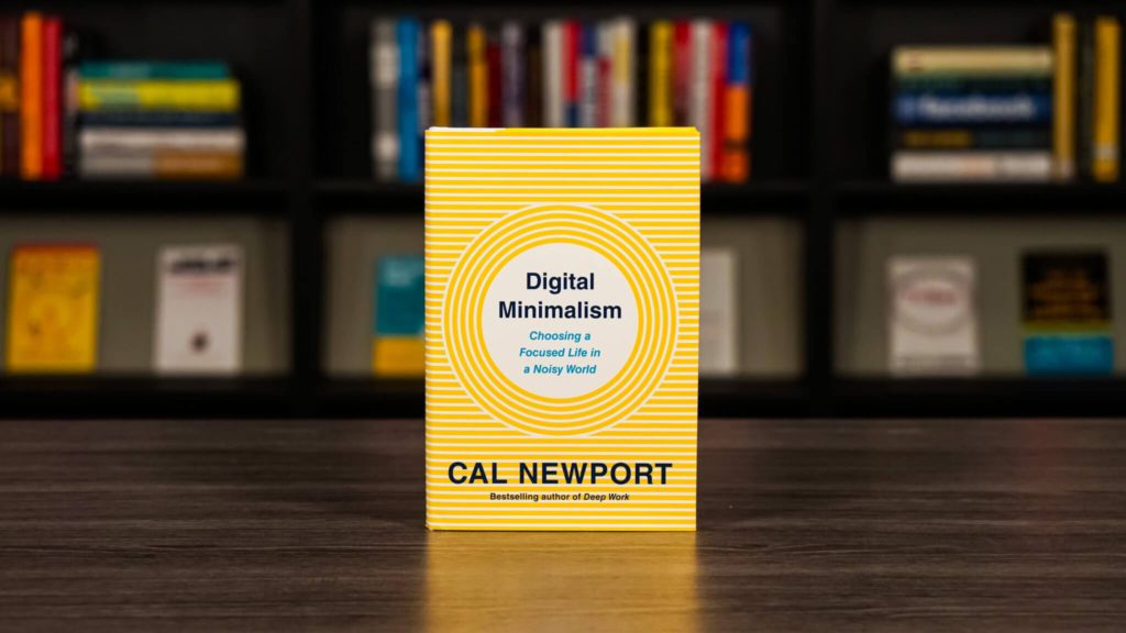 Cover of Digital Minimalism by Cal Newport