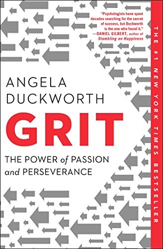 Cover of Grit: The Power of Passion and Perseverance by Angela Duckworth
