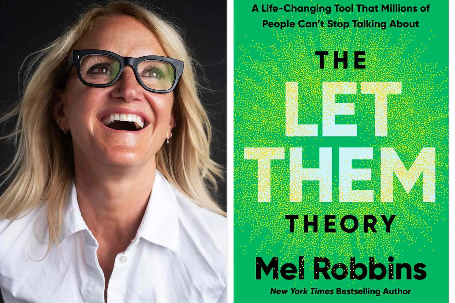Cover of The Let Them Theory: A Life-Changing Tool That Millions of People Can't Stop Talking About by Mel Robbins